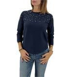 Maglia con perle Donna Emme Marella Gian