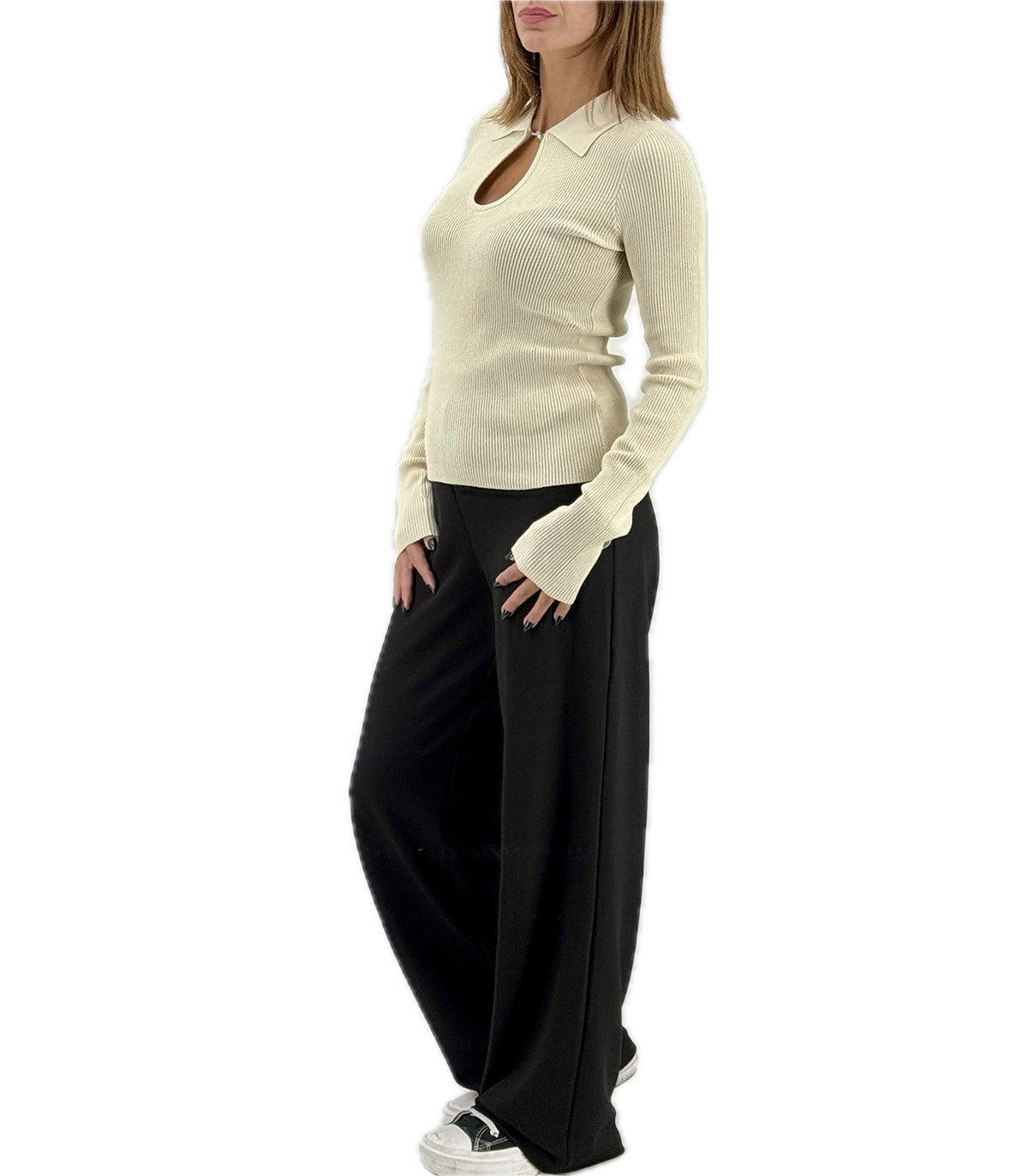 Maglia aderente Donna Emme Marella Plume