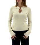 Maglia aderente Donna Emme Marella Plume