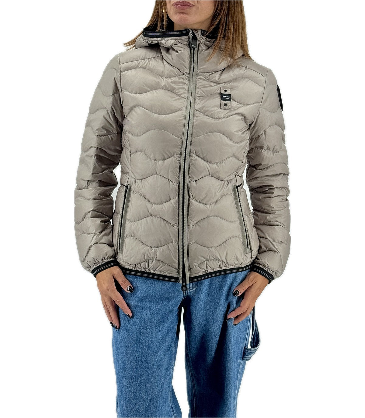 Piumino ad onde Blauer Camelia