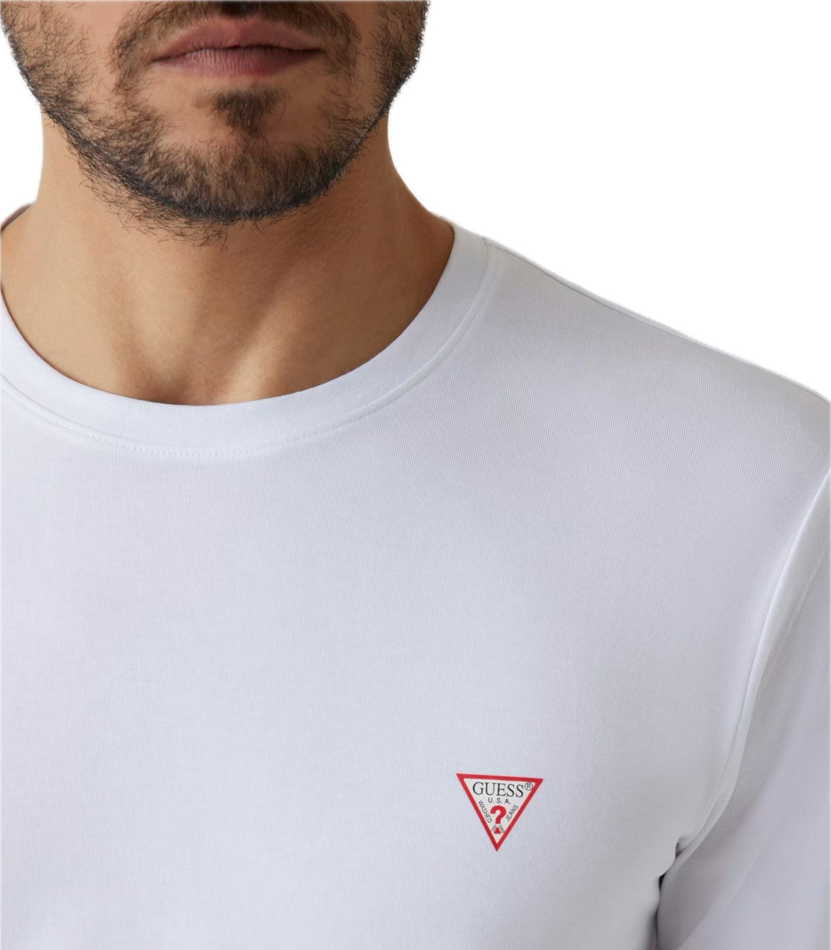 T-shirt maniche lunghe Uomo Guess