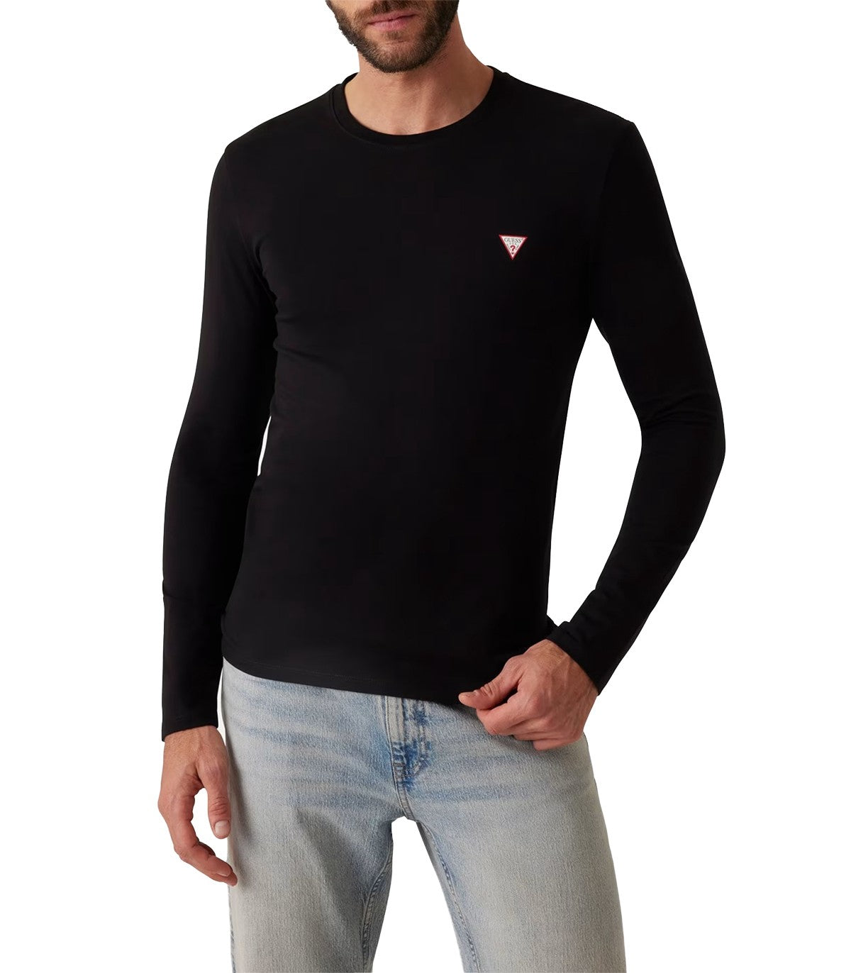 T-shirt maniche lunghe Uomo Guess