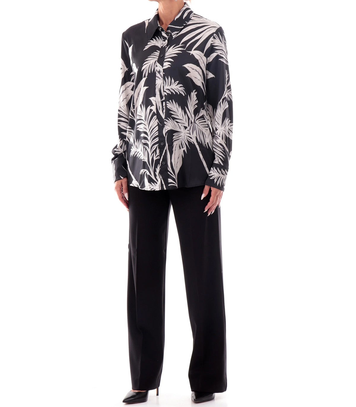 Camicia in raso Guess
