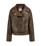 Giubbotto di pelle Guess