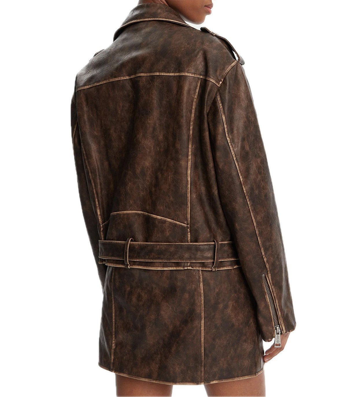 Giubbotto di pelle Guess