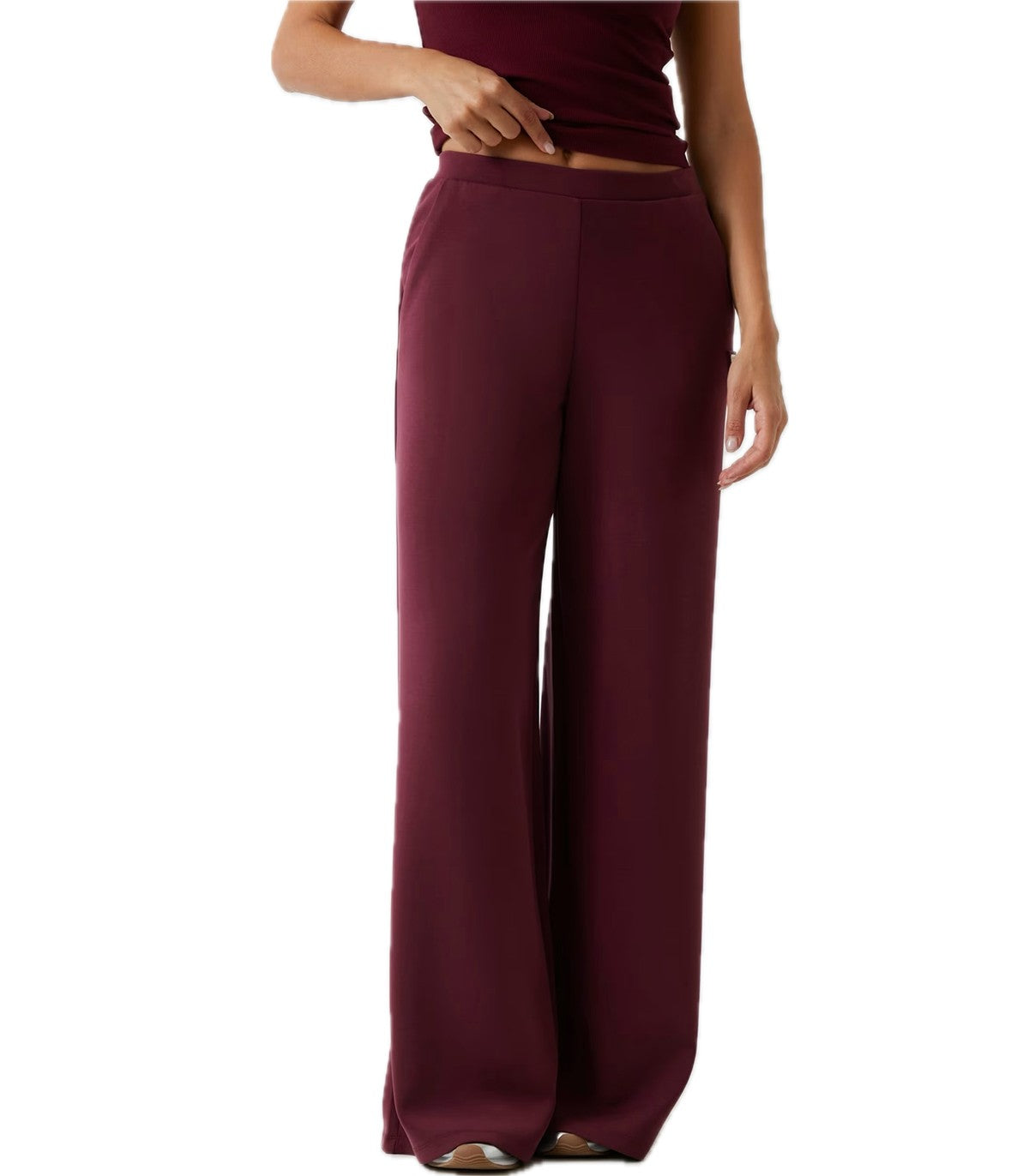 Pantaloni wide Leg Donna Guess