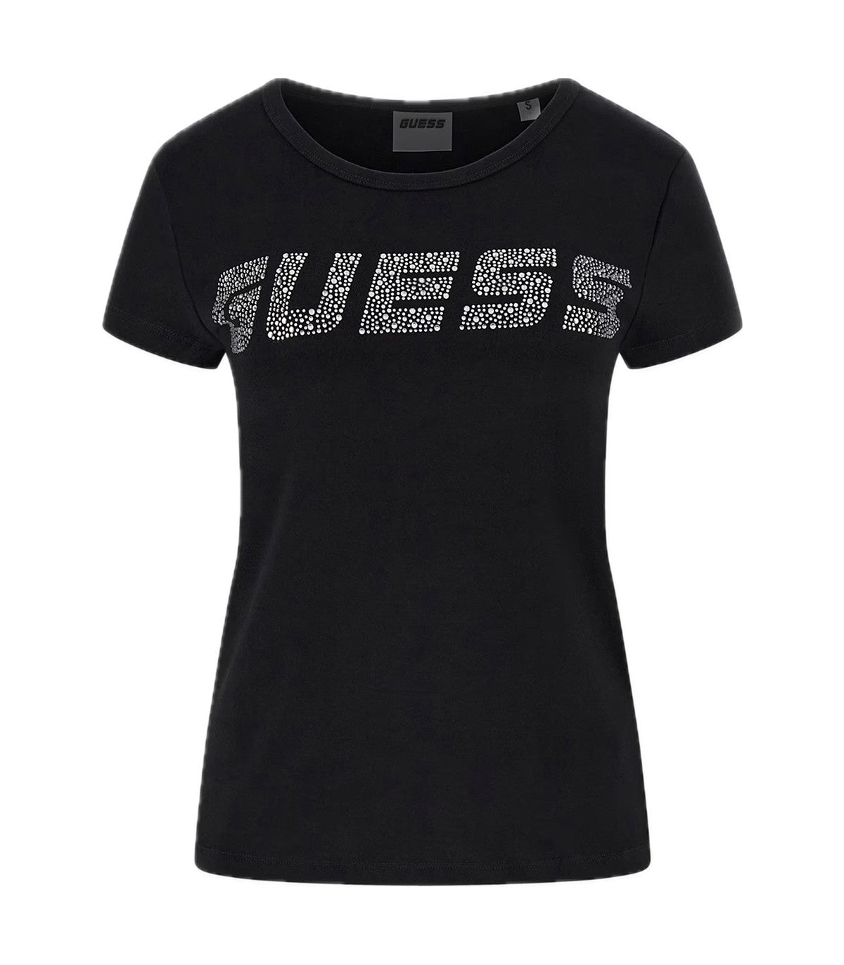T-shirt con strass Donna Guess