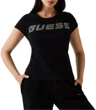 T-shirt con strass Donna Guess