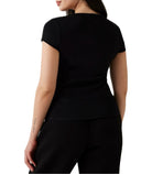 T-shirt con strass Donna Guess
