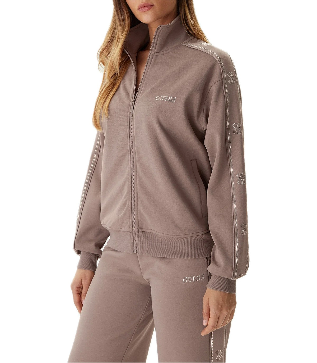 Felpa full zip Donna Guess
