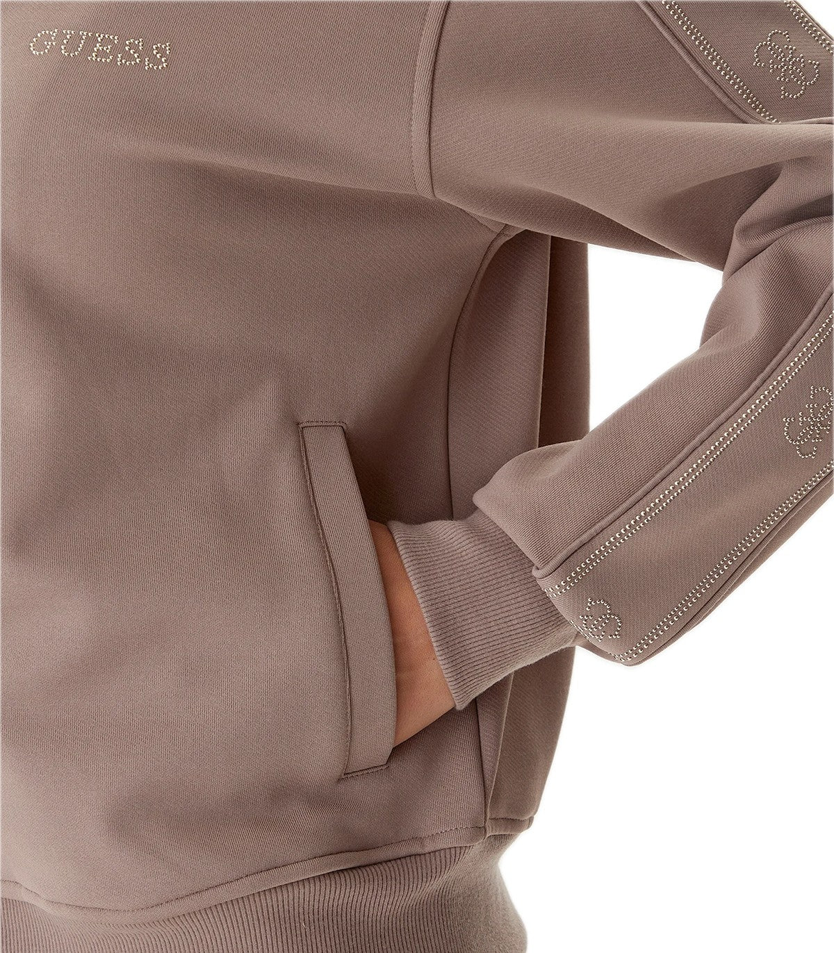 Felpa full zip Donna Guess