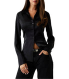 Camicia in raso Donna Guess