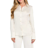 Camicia in raso Donna Guess