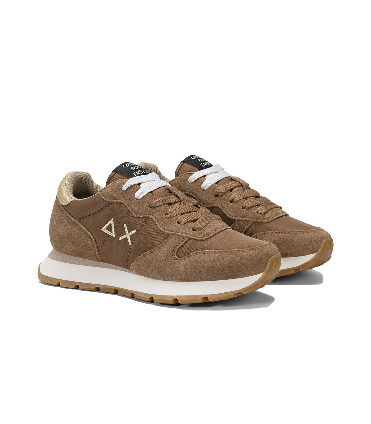 Sneakers Donna Sun68 Ally Gold Silver