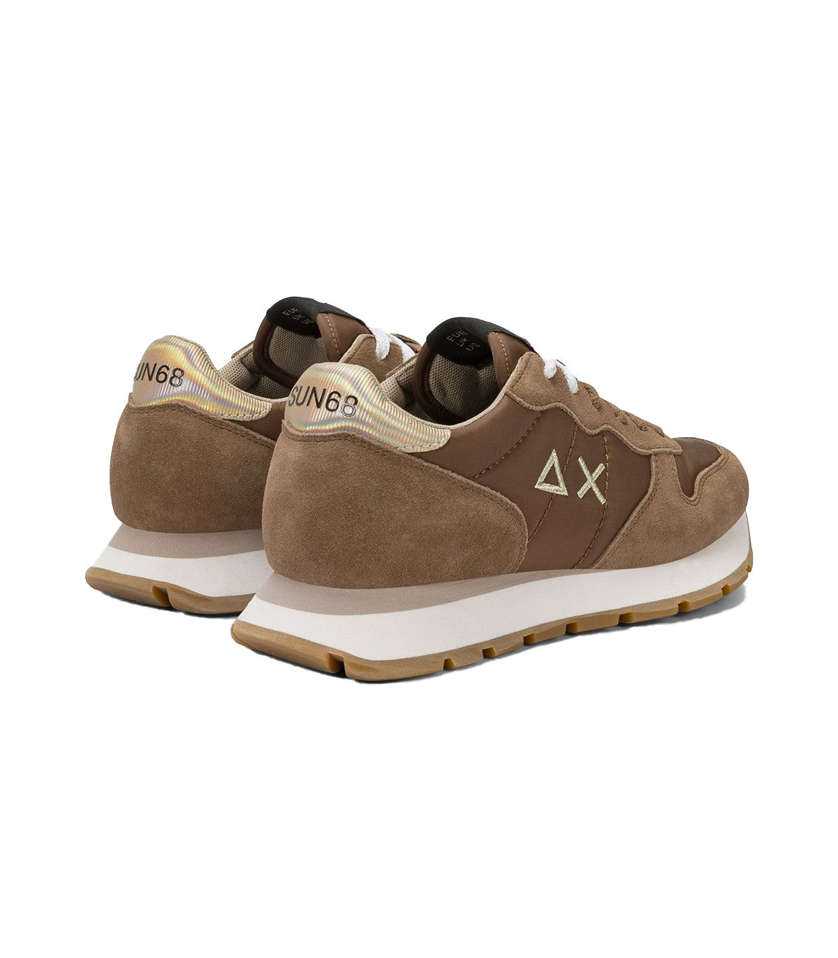 Sneakers Donna Sun68 Ally Gold Silver