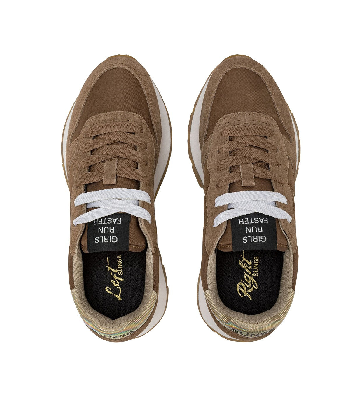 Sneakers Donna Sun68 Ally Gold Silver