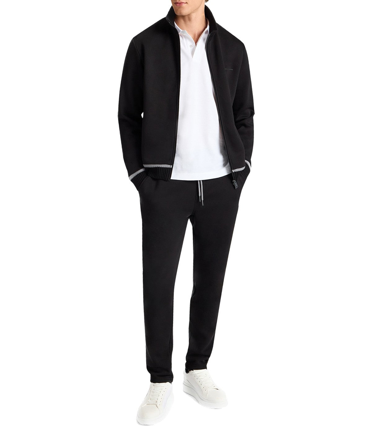 Felpa full zip uomo Harmont Blaine