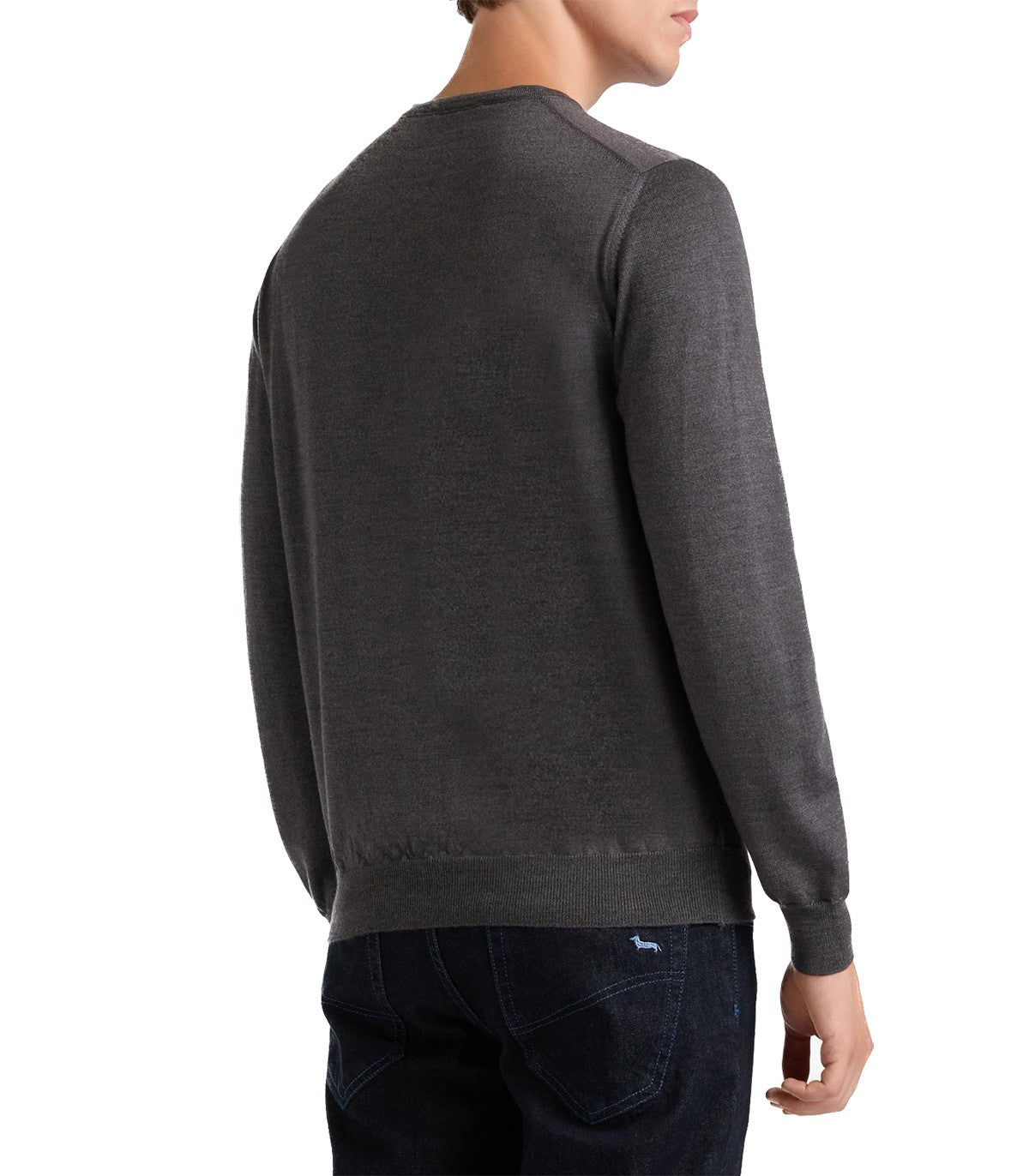 Girocollo lana merino Uomo Harmont Blaie
