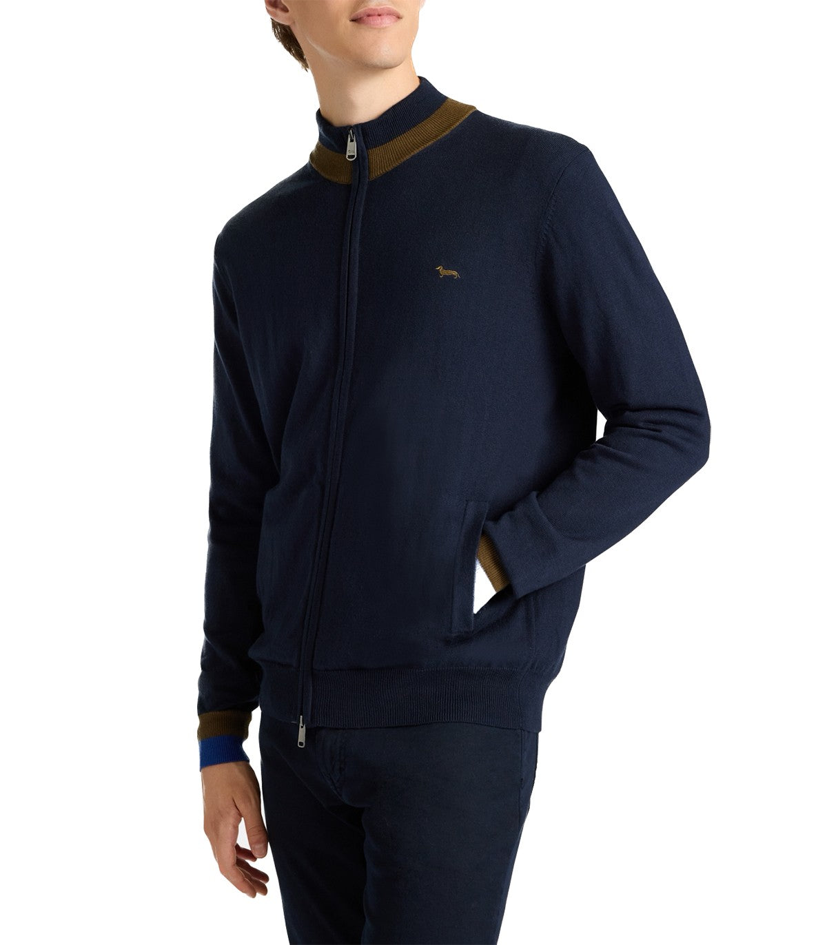 Maglione full zip Uomo Harmont Blaine