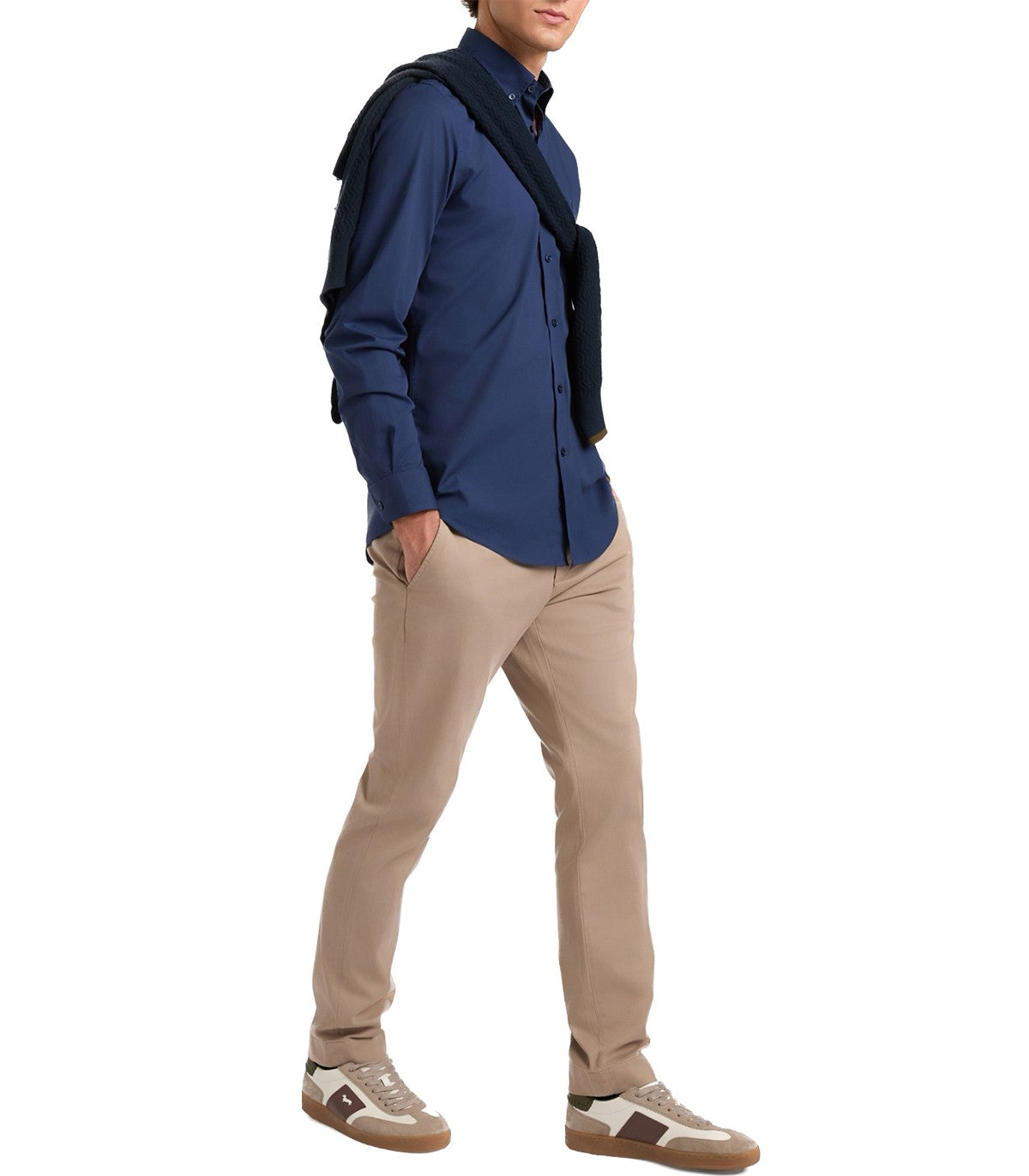 Pantaloni chino narrow fit Harmont Blai