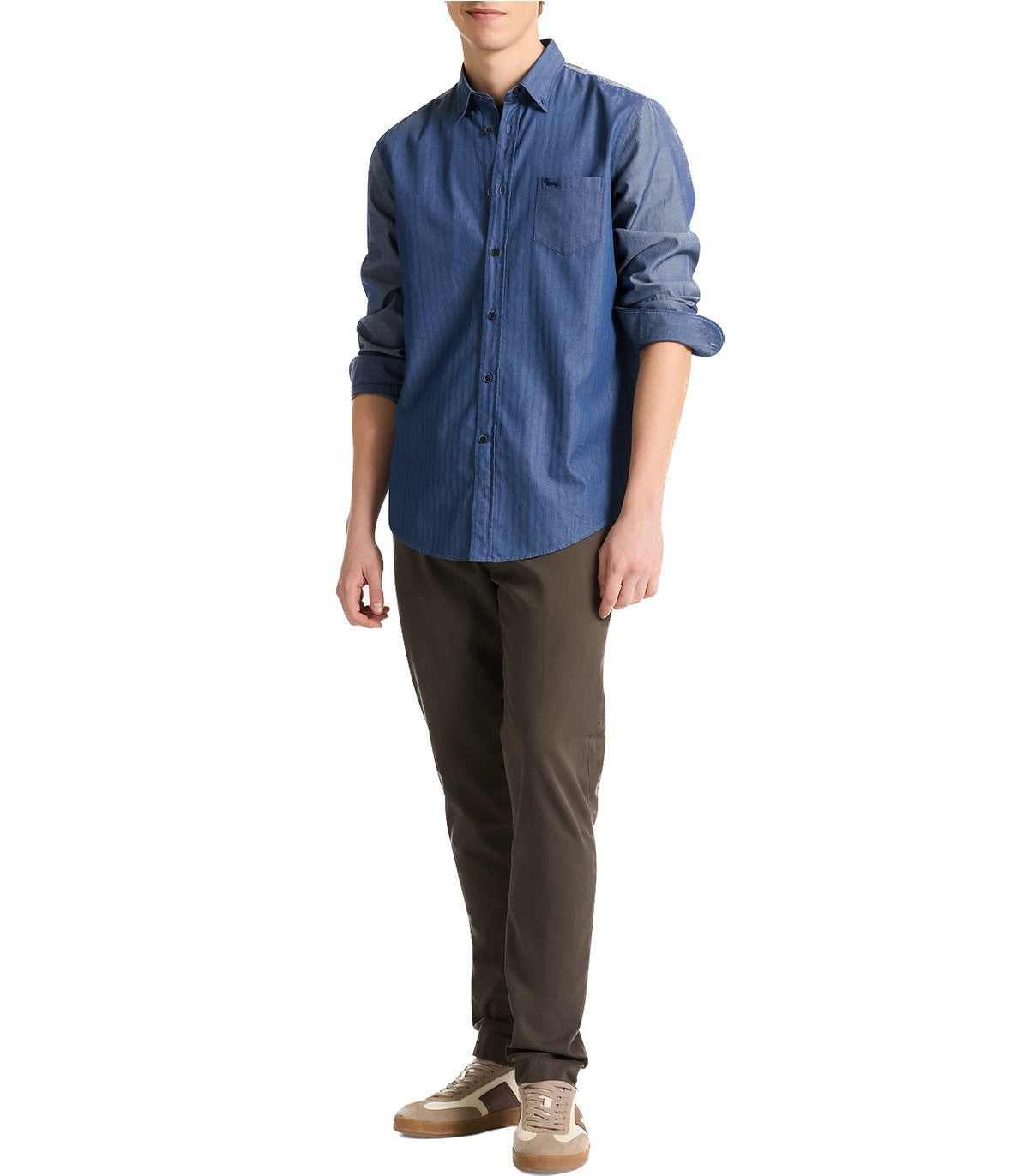 Pantaloni chino narrow fit Harmont Blai