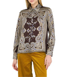 Camicia in twill stampato Liu Jo