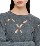 Maglione lana con cut-out Liu Jo