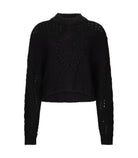 Maglia in lana con traforature Liu Jo