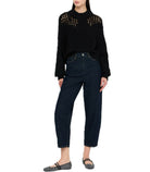 Maglia in lana con traforature Liu Jo
