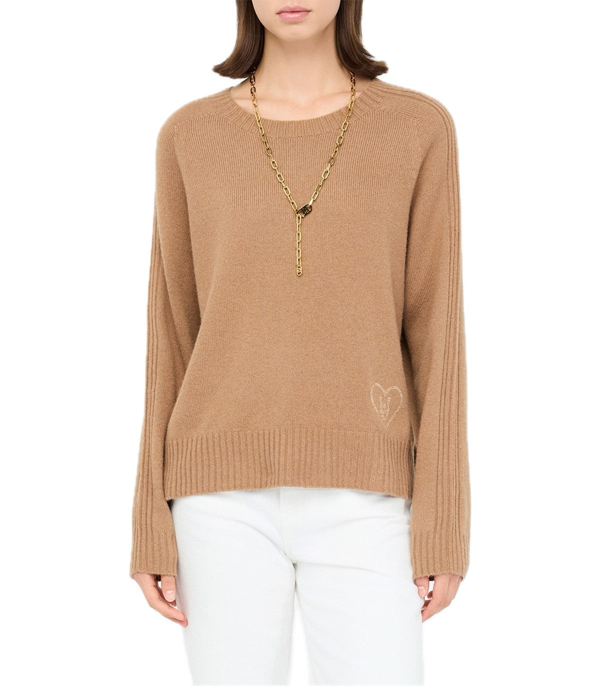 Maglia in misto lana con intarsi Liu Jo