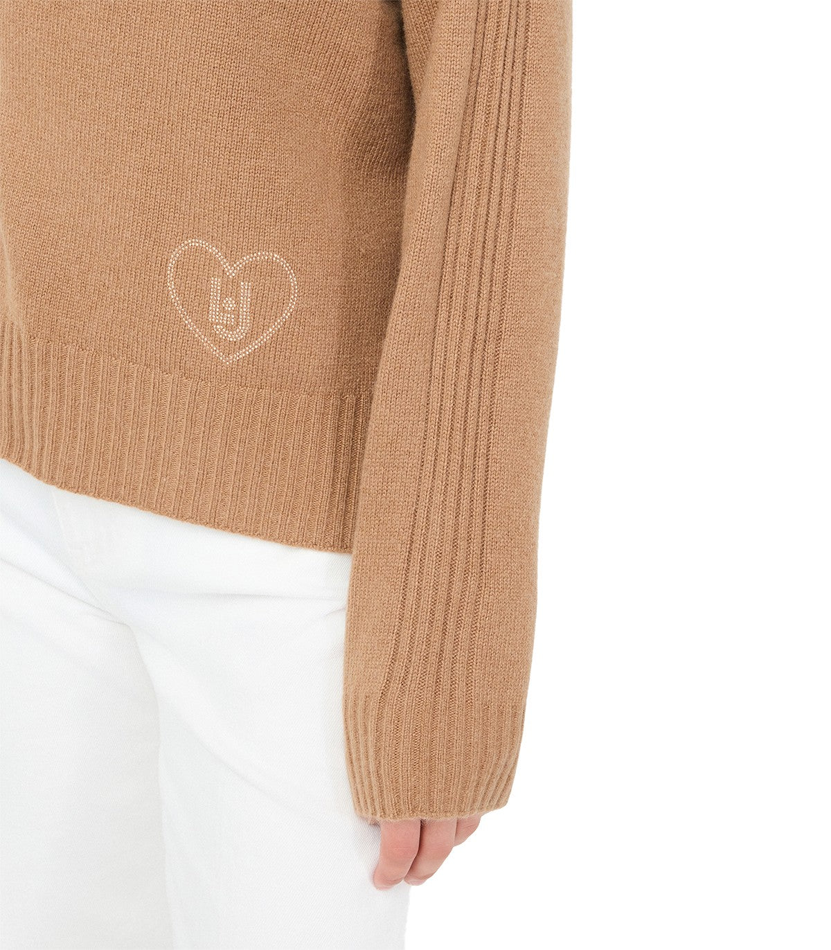 Maglia in misto lana con intarsi Liu Jo