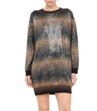 Abito in maglia con paillettes Liu Jo