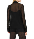 Camicia in tulle con strass Liu Jo