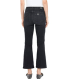 Jeans flare cropped con strass Liu Jo