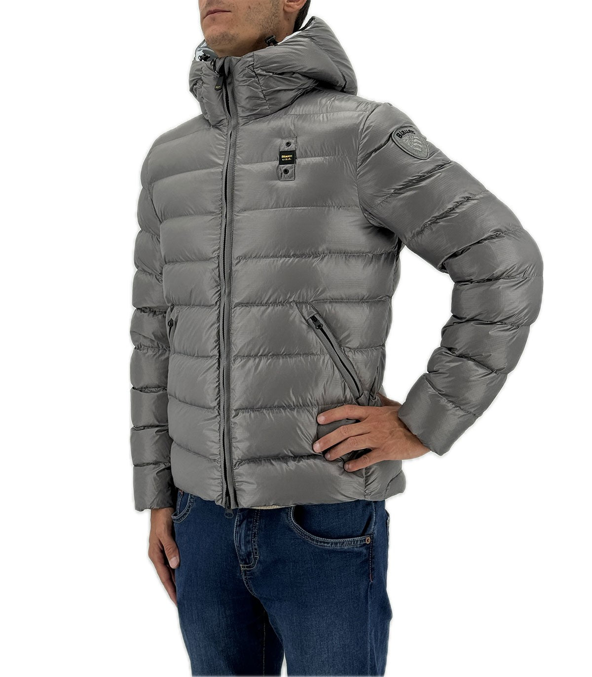 Piumino Uomo Blauer Adams