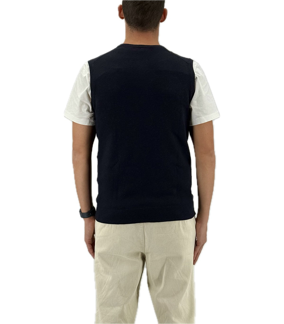 Gilet Uomo misto lana Union