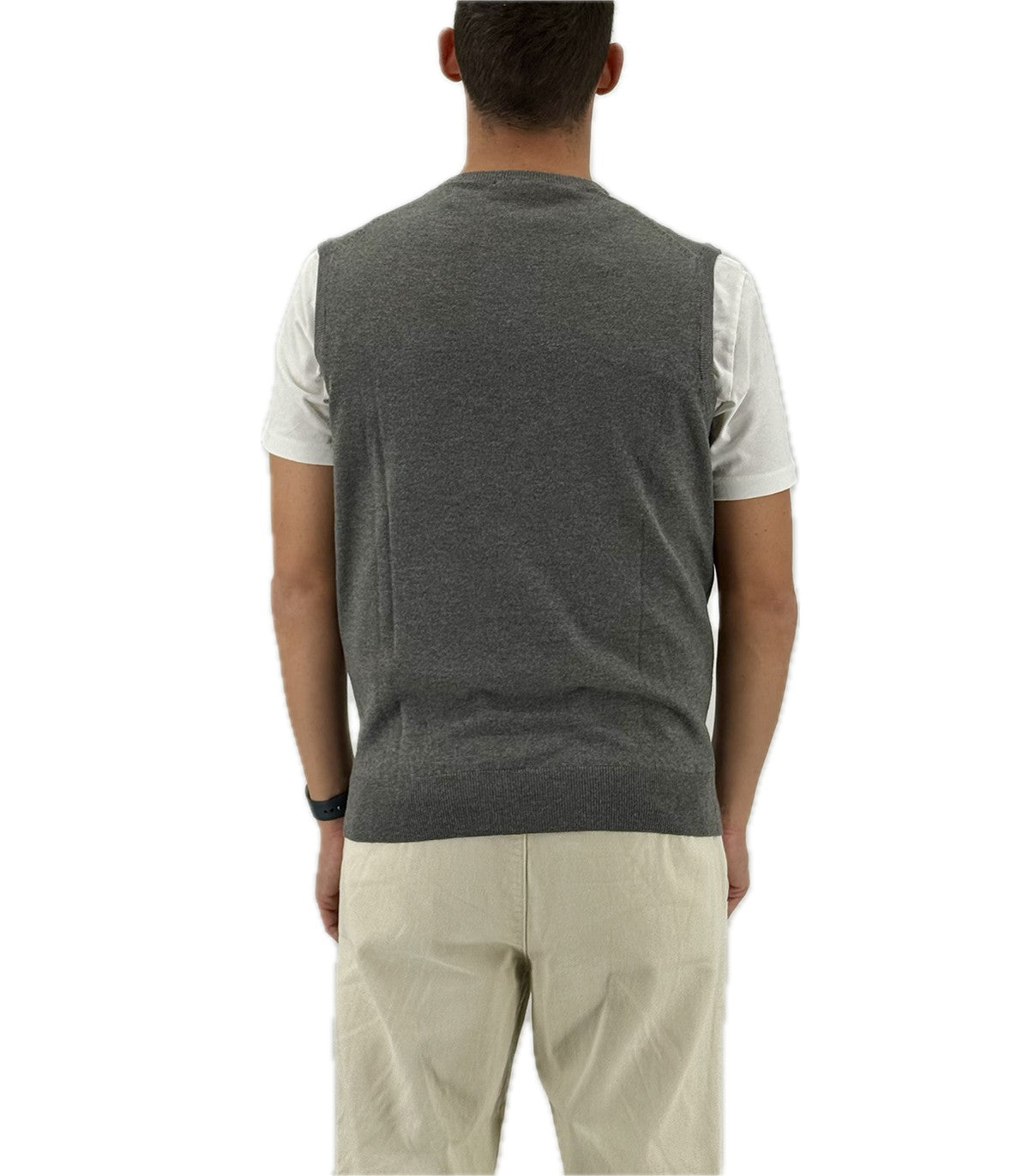 Gilet Uomo misto lana Union