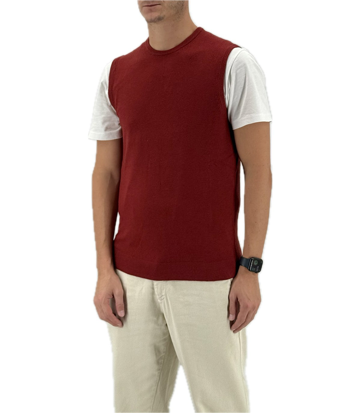 Gilet misto lana Uomo Union