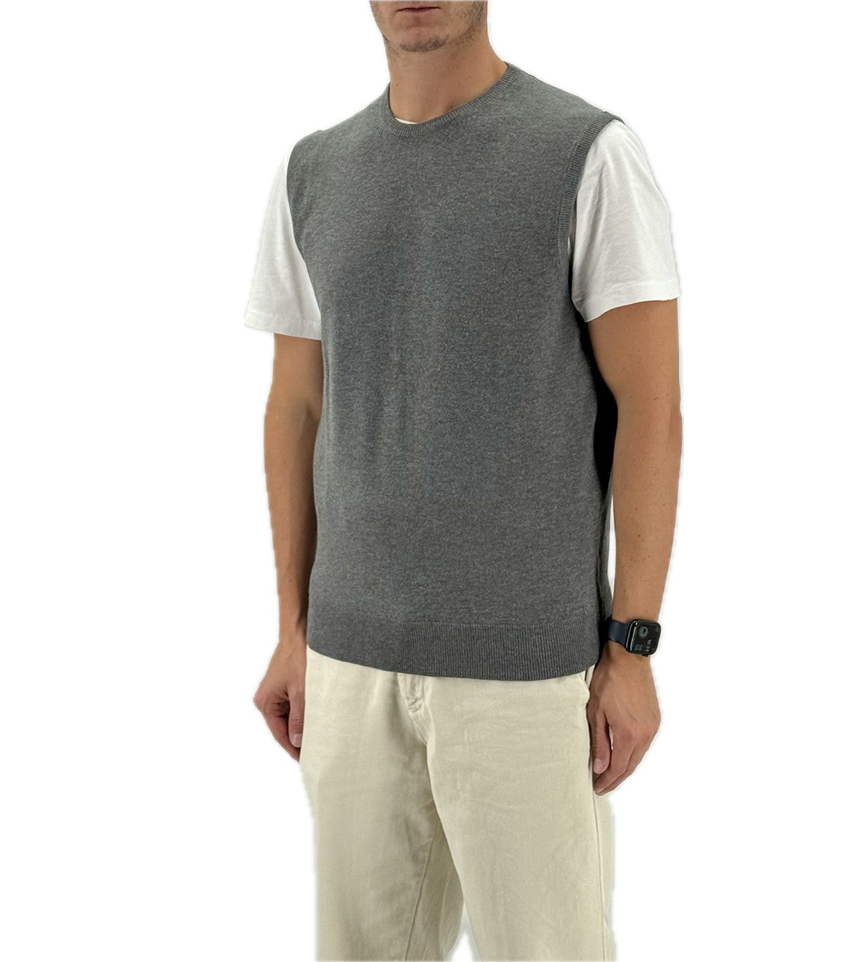 Gilet misto lana Uomo Union