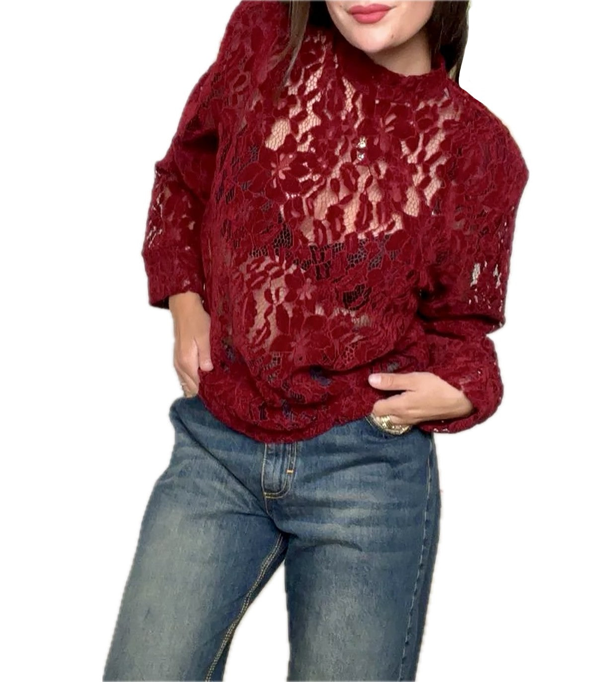 Blusa in pizzo Have One