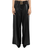 Pantaloni in ecopelle Have One