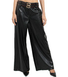 Pantaloni in ecopelle Have One
