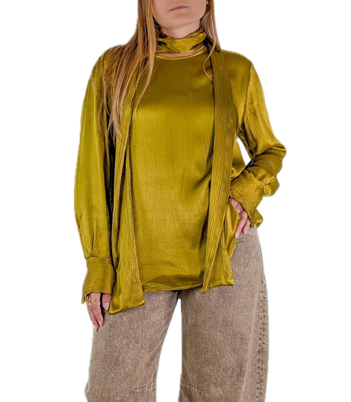 Blusa in viscosa Have One