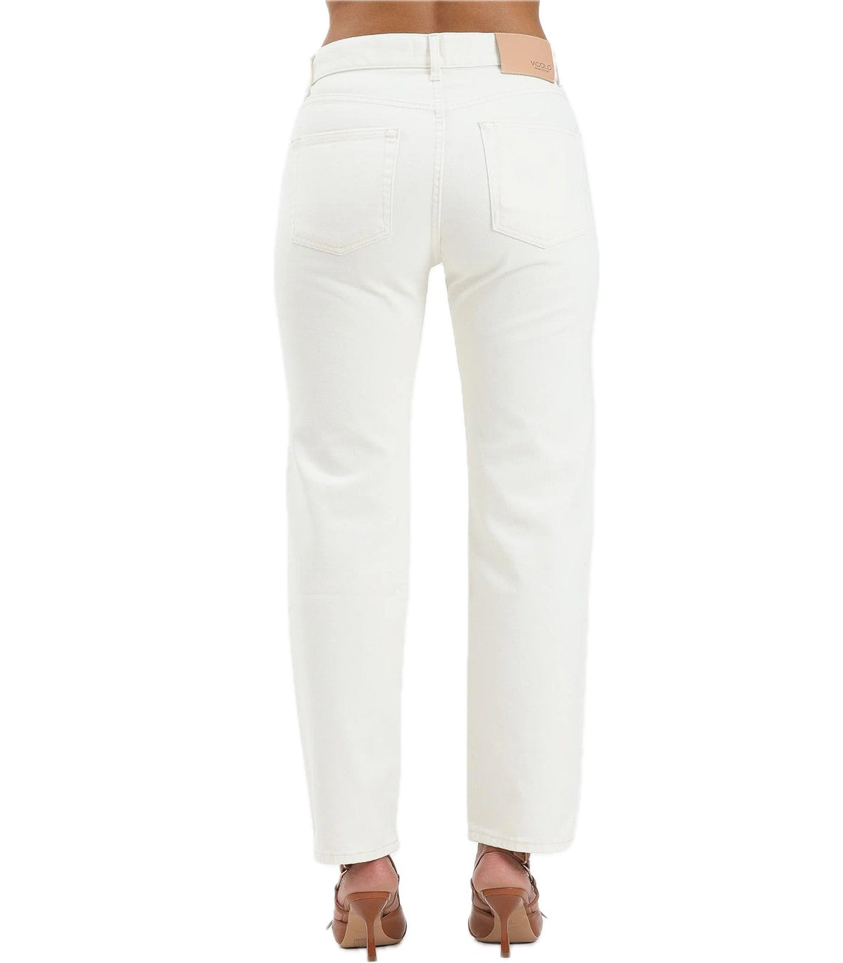 Jeans con bottoni a gioiello Vicolo Zoe