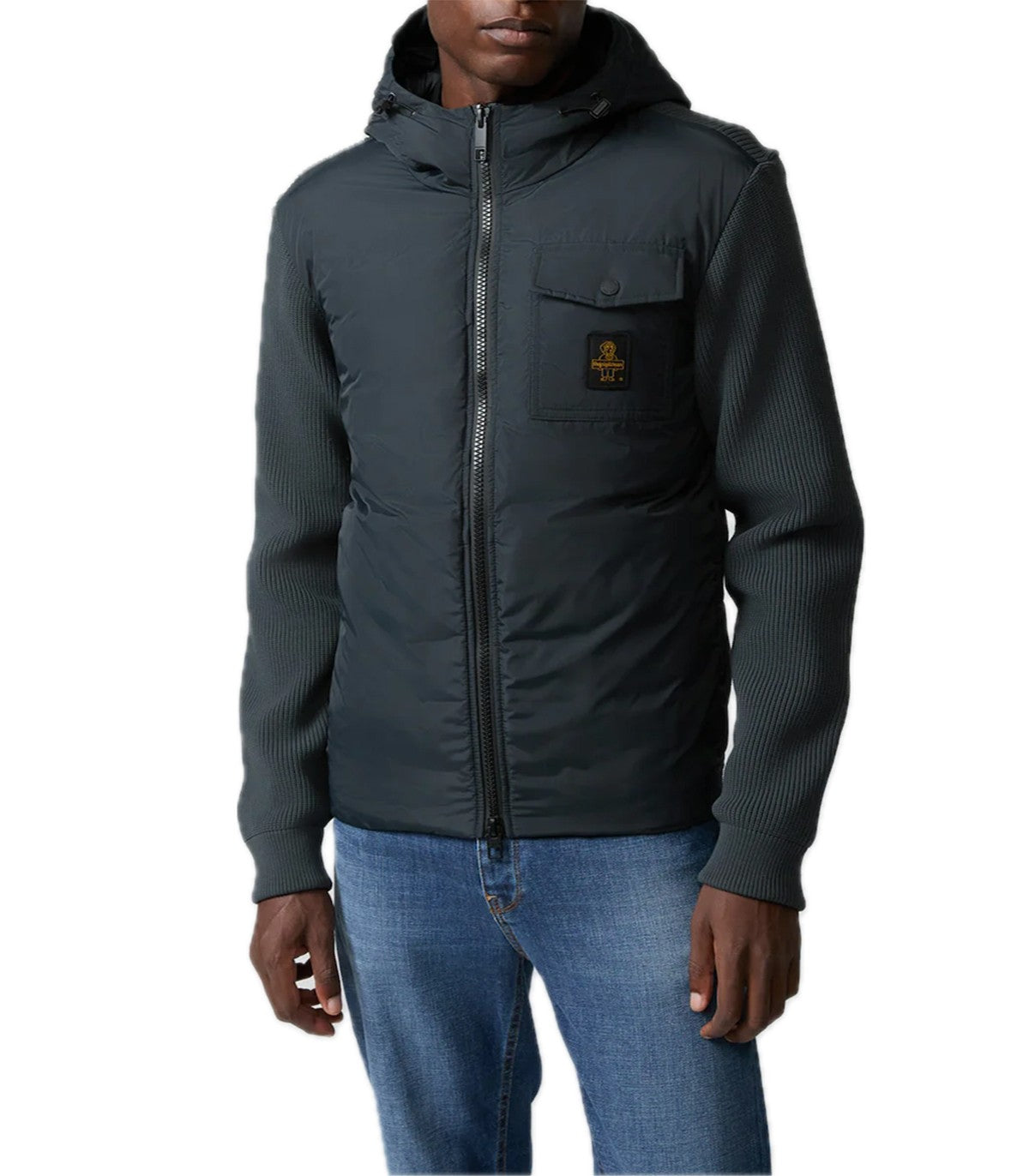 Piumino Uomo Refrigiwear Hybrid Hood Hur