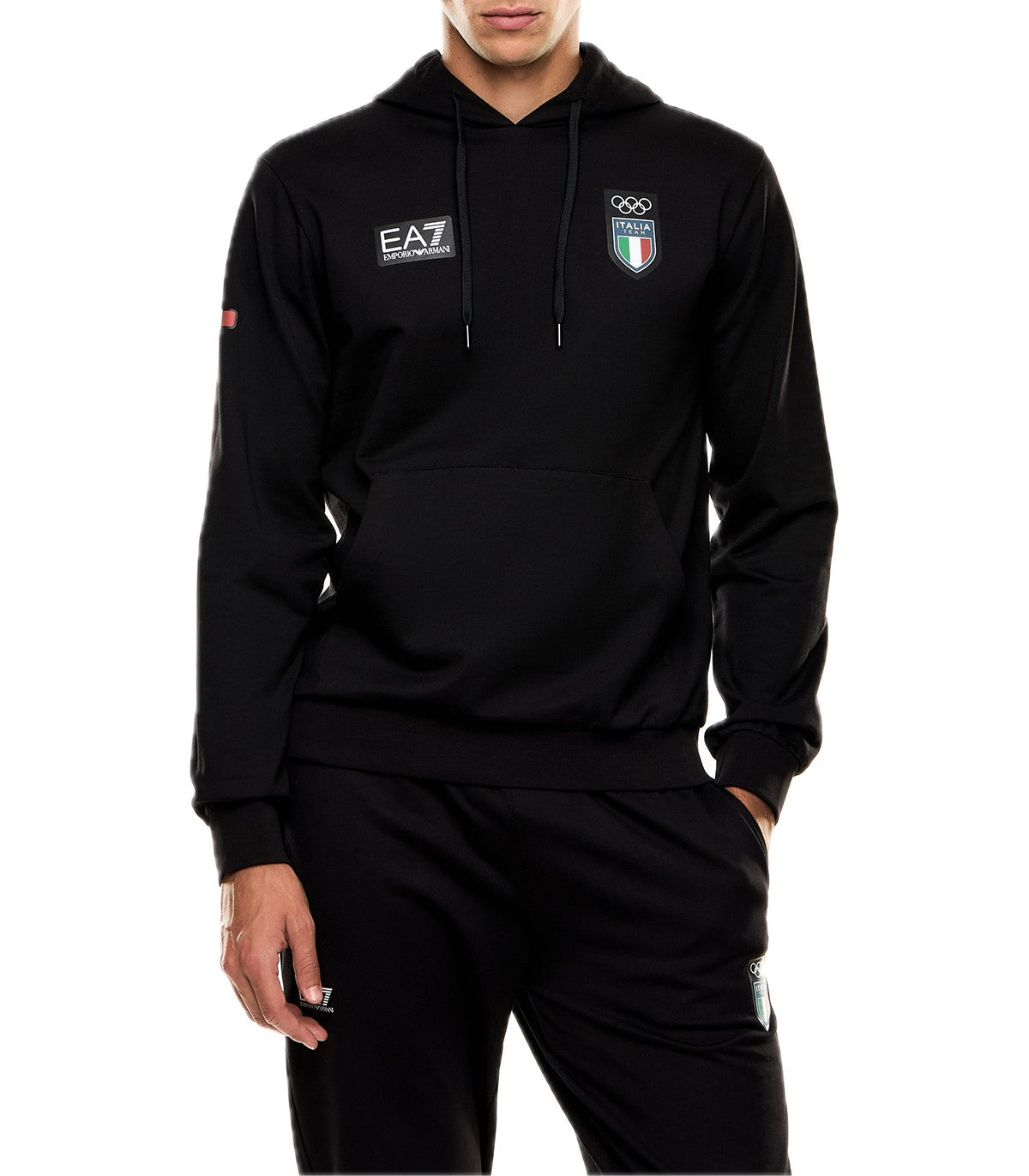 Felpa Uomo Italia Team Emporio Armani