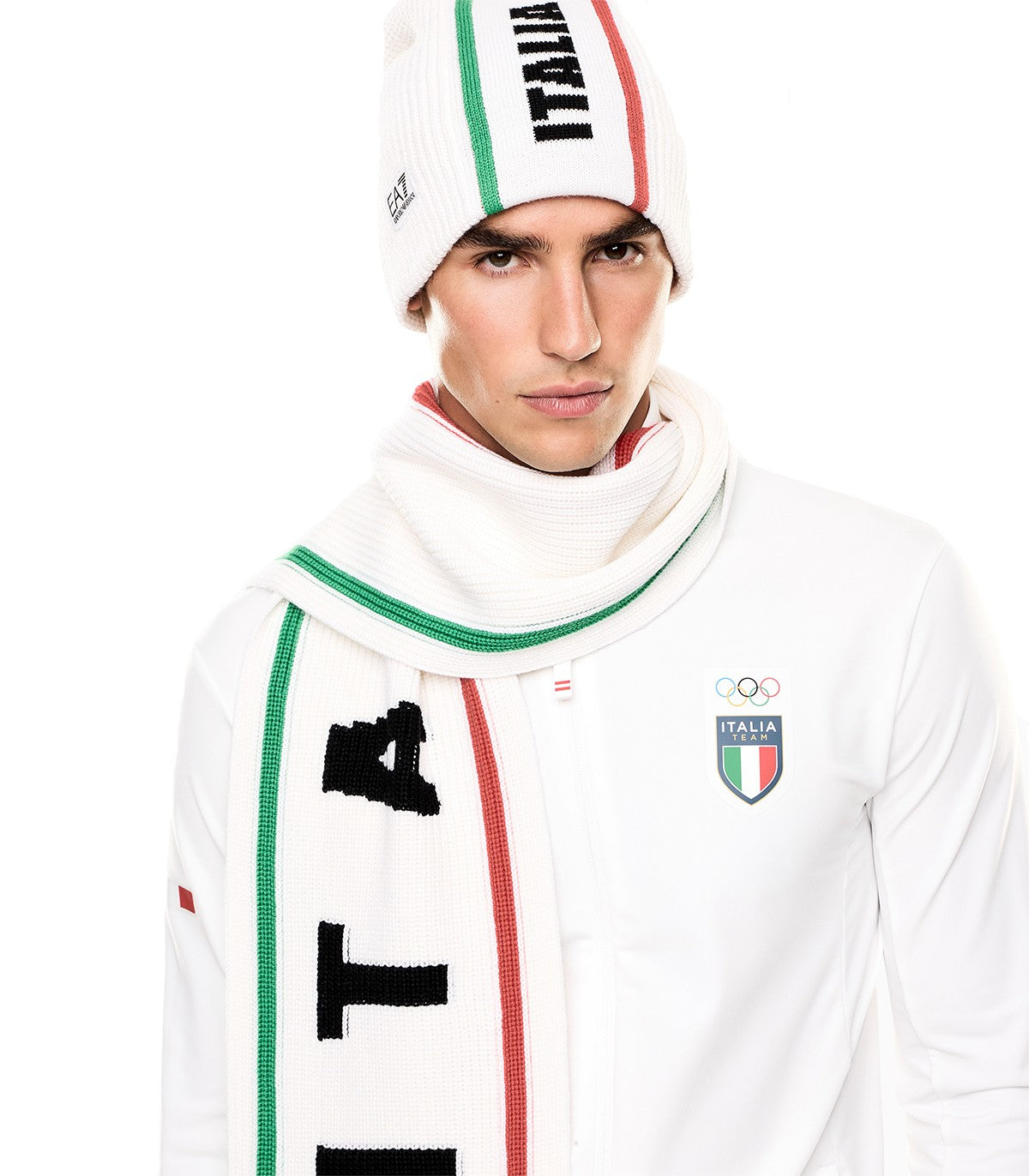 Sciarpa Italia Team Emporio Armani EA7
