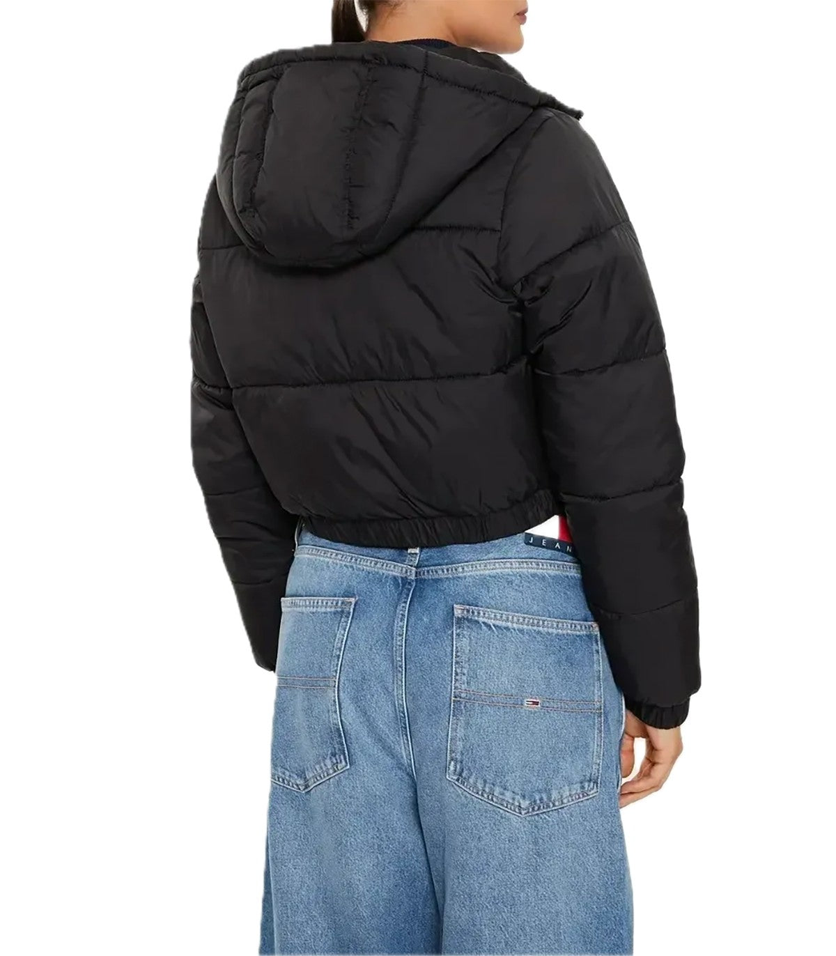 Piumino cropped Donna Tommy Jeans