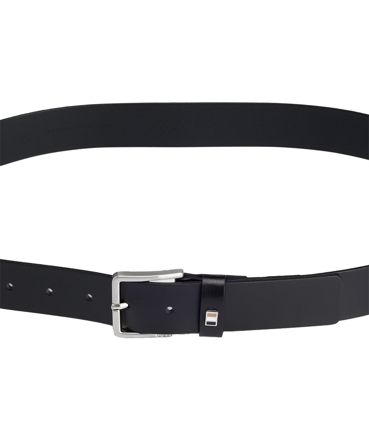 Cintura in pelle Boss Ther Flag