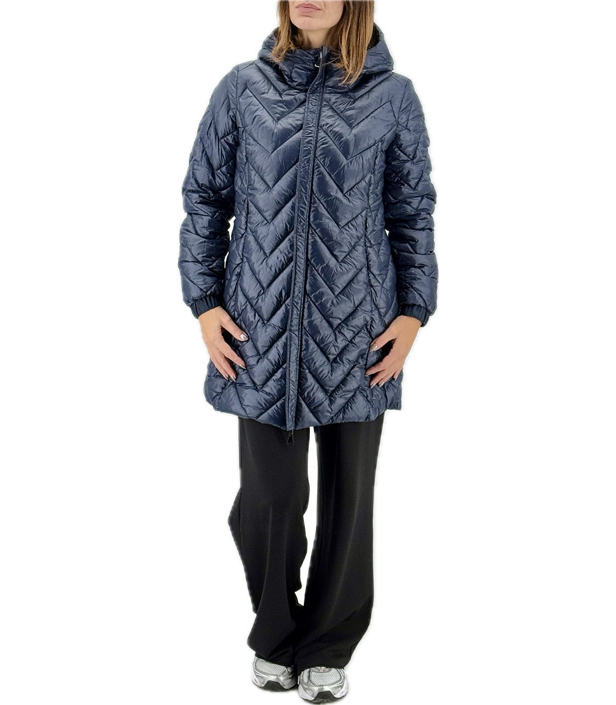 Piumino Donna Virginia Blu Freschezza